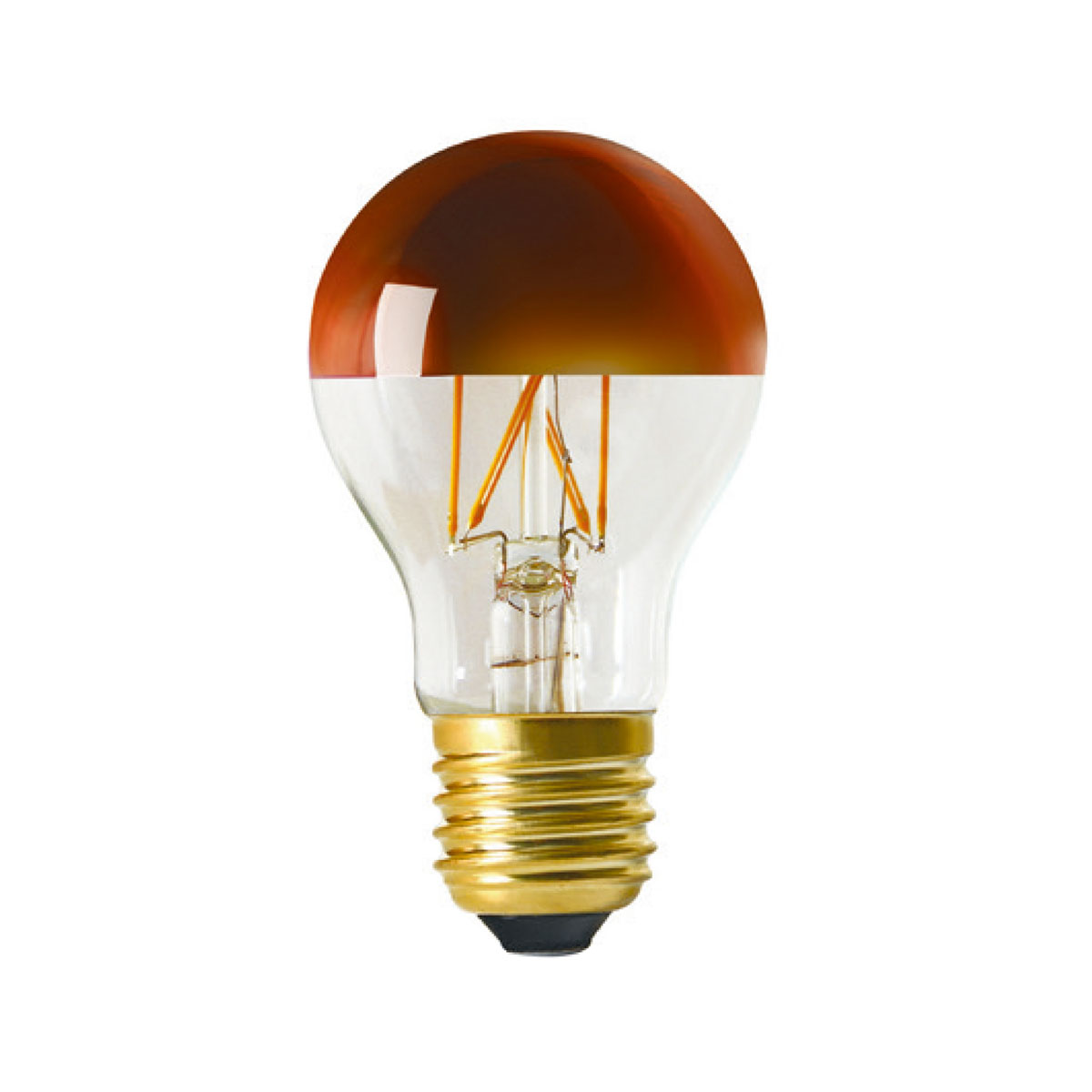 Standard CAP A60 bronze cap LED filament 6W E27 2700K 750lm dimmbar